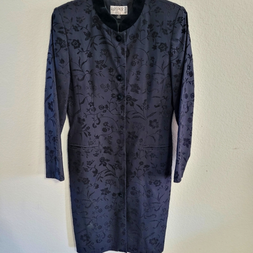 Black Kasper ASL Dress